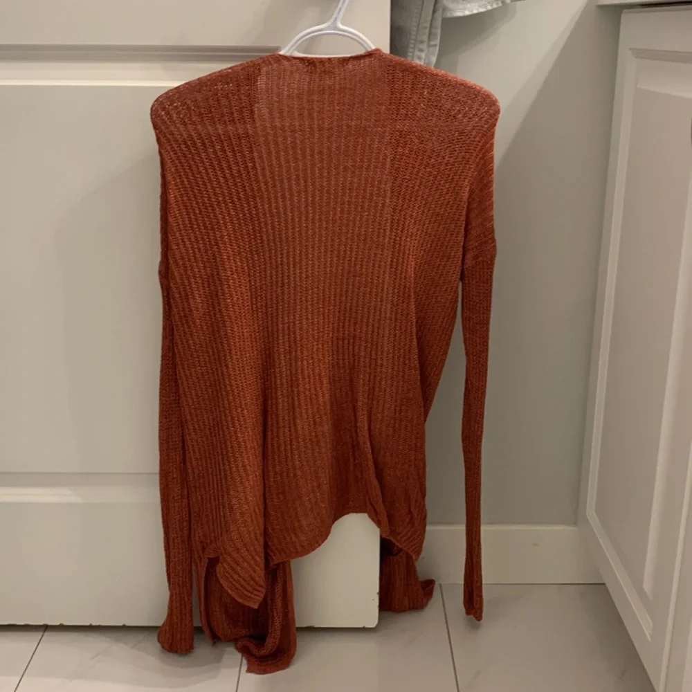 Garage Cardigan Rust Color - Picture 2 of 2